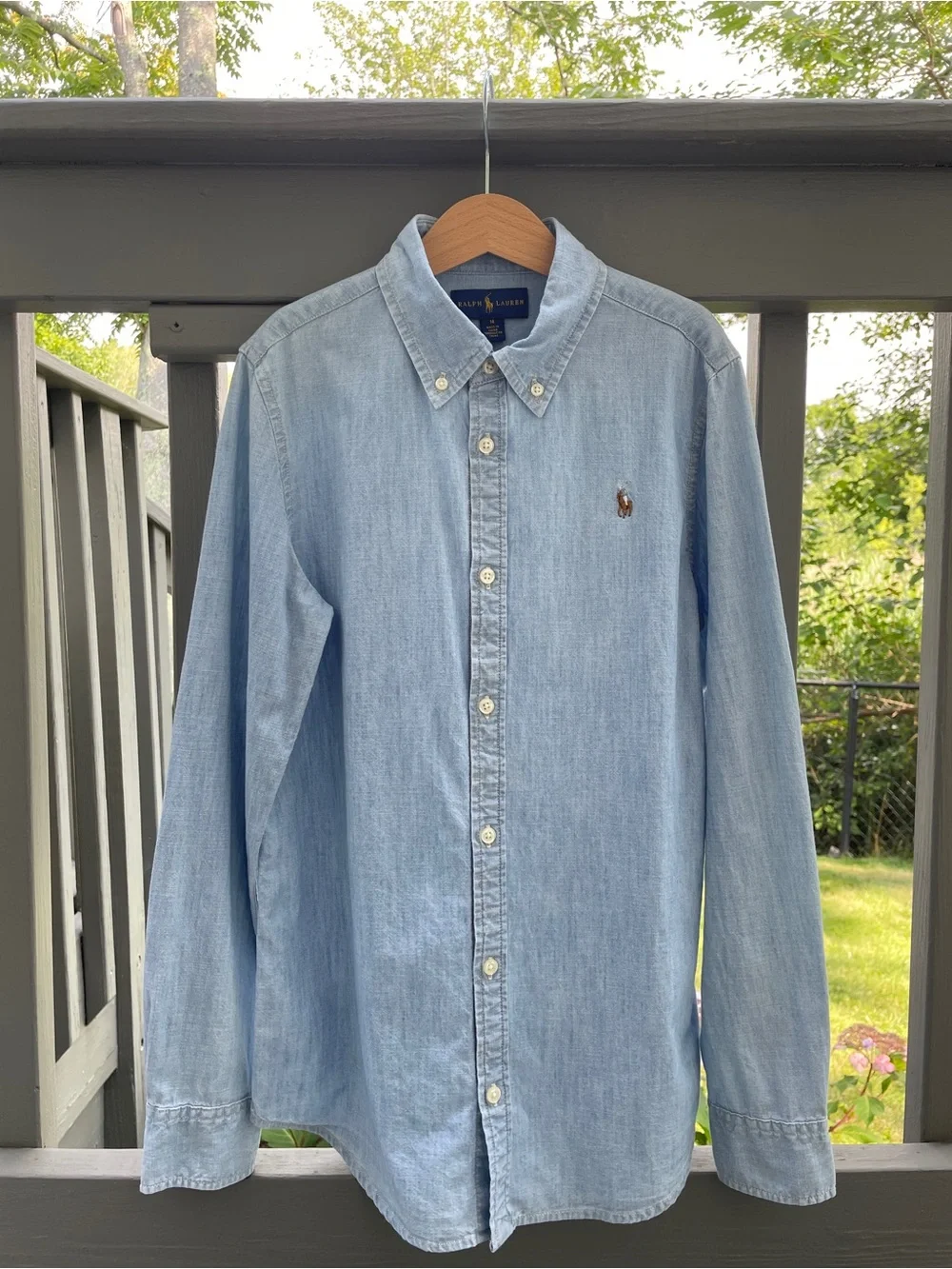 Ralph Lauren Button-Down Shirt, light blue
